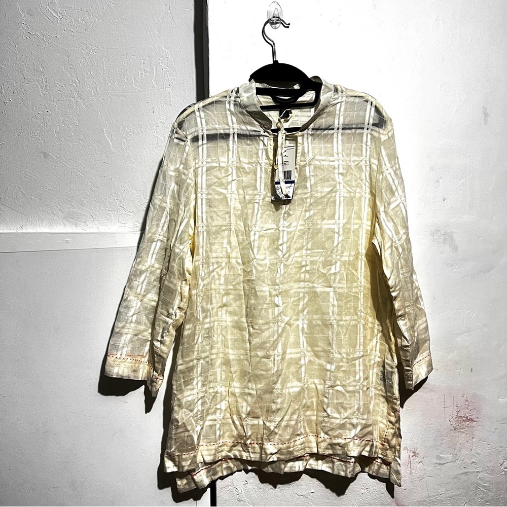 Tommy Hilfiger sheer top or cover up
Size XL
New cotton Gauge